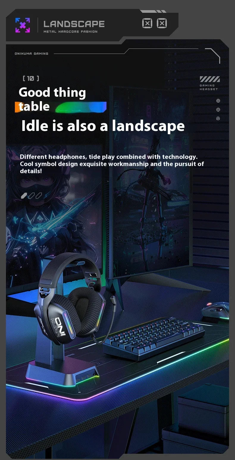 Wireless Gaming Headset: 2.4G/Wired/Bluetooth 3 Modes, Bendable HD Mic, Soft Ear Pads, Immersive Sound for PC/PS4/PS5 – Black