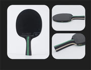 Professional Table Tennis Racket High Elasticity Single And Double Exercise Training Competition Racket For Beginers