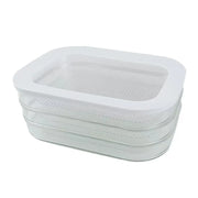 3/4 layer, can stack food storage containers, refrigerator storage boxes, meat fresh-keeping boxes, cooked food storage boxes,