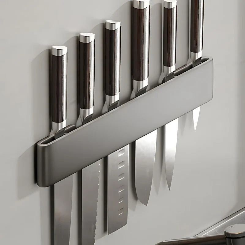 Kitchen Knife Organizer Wall Mounted Multifunctional Kitchen Knife Storage Rack Household Knife Storage Kitchen Storage Supplies