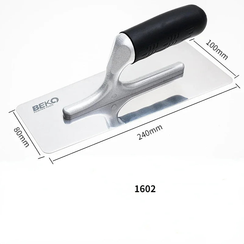 Renovation Tools Stainless Construction Tools Steel Wall Plaster Dust Trowel Trowel Drywall Tools Home Improvement Products