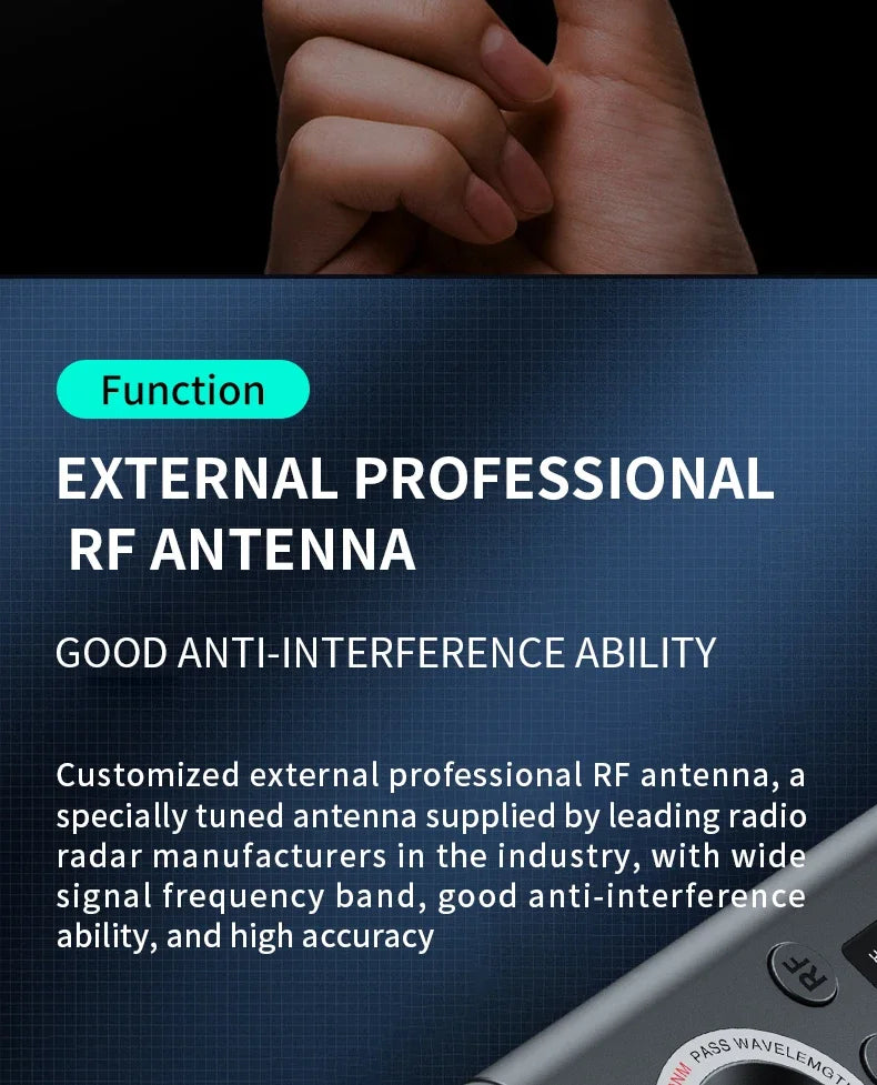 Hidden Camera Detector Anti Spy Gadgets Professional Wireless Signal Car GPS Infrared Mini Camera Wiretapping Bug Search Devices