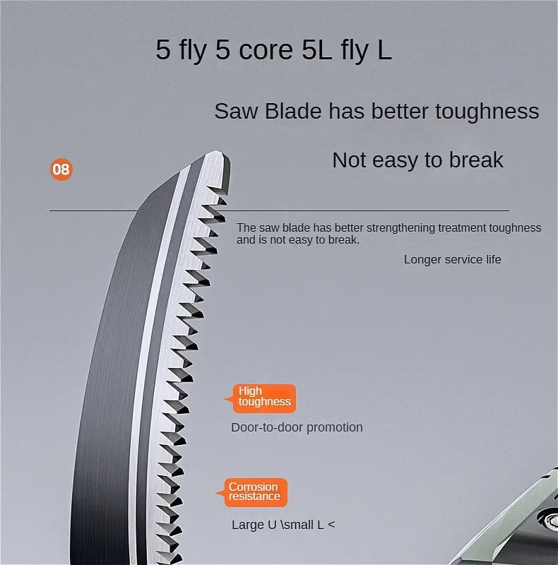 Hand saws, tree cutting tools, garden logging tools, household small handheld sharp tools