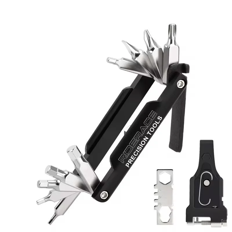 Bicycle Multi Tools For Bike Repair Tool 20 in 1 Portable Chain Splitter Cutter Hex Spoke Wrench Screwdriver Multitool