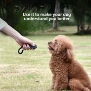 Dog Training Products High Quality Plastic Dog Clicker Sound Stop Barking Training Whistle Training Pet Clicker Tools For Dogs