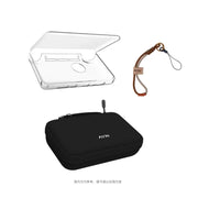 Unique Gaming Accessories Dual Screen Flip Up Handheld Device Protective Case Storage Bag Lanyard Soft Bag for AYN THOR Custom