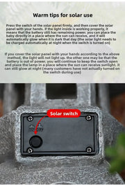 Garden Sculpture Yard & Garden Decors Outdoor Gardens Decoration Solar Powered Lamp Accessories Decorations Decor Supplies Home