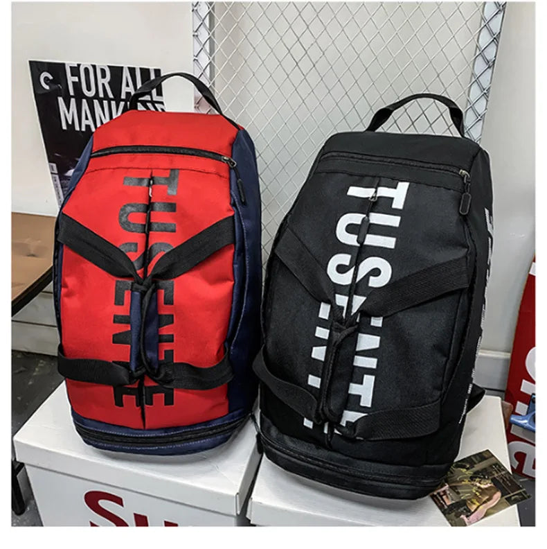 Sport Gym Bag Women Fitness Backpack Large Waterproof Multi-Functional Shoes Warehouse Men Travel Pack Sportsbag Shoulder Bag