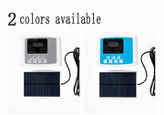 Garden Adjustable Valve Drip Irrigation Device Double Pump Controller Timer System Solar Energy Intelligent Automatic Watering