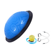 Balance Ball with Resistant Band Strength Training Equipment Half Exercise Ball Exercise Workout Ball for Fitness Yoga Pilates