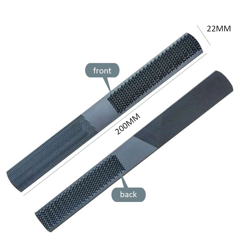 Horseshoe File Anti-slip Handle Double Side Carbon Steel Hoof Rasp Horse Hoof Trimming Tools Sanding Wood Equestrian Accessories