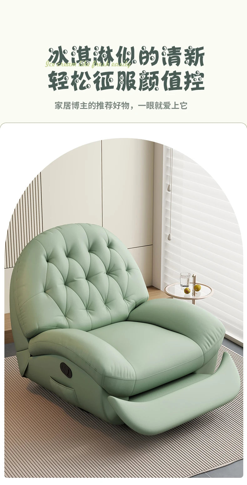Lazy Single Living Room Sofas Modern Armrest Modern Reading Living Room Reclining Wall Muebles Para El Hogar Home Furniture