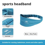 Sport Headband Breathable Non Slip Sweatband Fitness Running Tennis Headband Lightweight Sweat Wicking Hairband