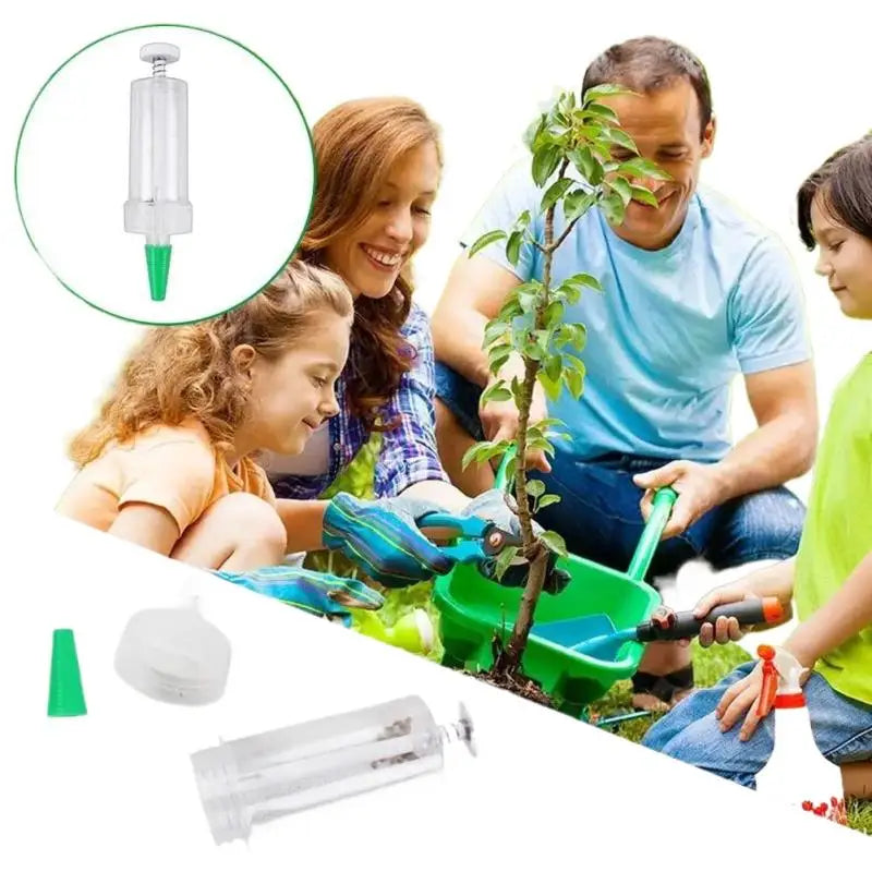 Handheld Seed Dispenser, Mini Manual Seeder Tool For Garden Planting, Flower Pot & Garden Bed Essential Gardening Supplies
