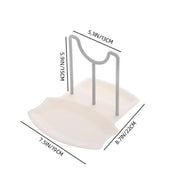 Spatula Rack Cabinet Organization Spoon Stand Storage Shelf Racks Pot Lid Holder Kitchen Gadget   посуда для кухни