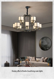 Living Room Light New Dining Room Light Bedroom Light Retro Home Lighting Fixtures Ceiling Chandelier Led Light Decoration Home