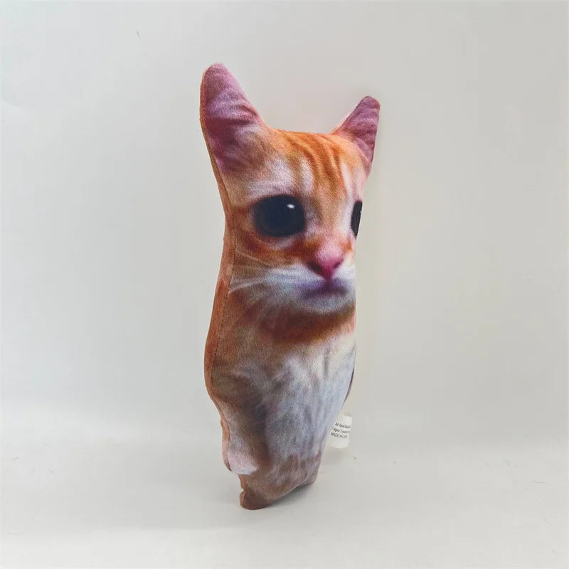 Cute El Gato Cat Plush Toys Wowwow Cat Dolls Plushies Simulation Stuffed Animals Birthday Holiday Gift Kids Collectible Toy