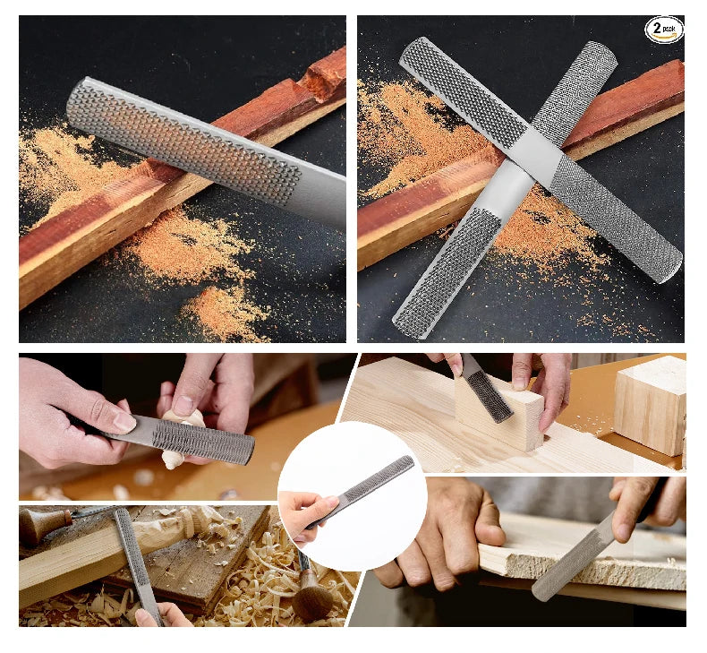 Horseshoe File Anti-slip Handle Double Side Carbon Steel Hoof Rasp Horse Hoof Trimming Tools Sanding Wood Equestrian Accessories