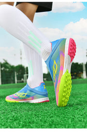 Men Women Soccer Shoes Society Professional Ultralight Cleats Indoor Football Shoes Training Outdoor Football Boots Resistant