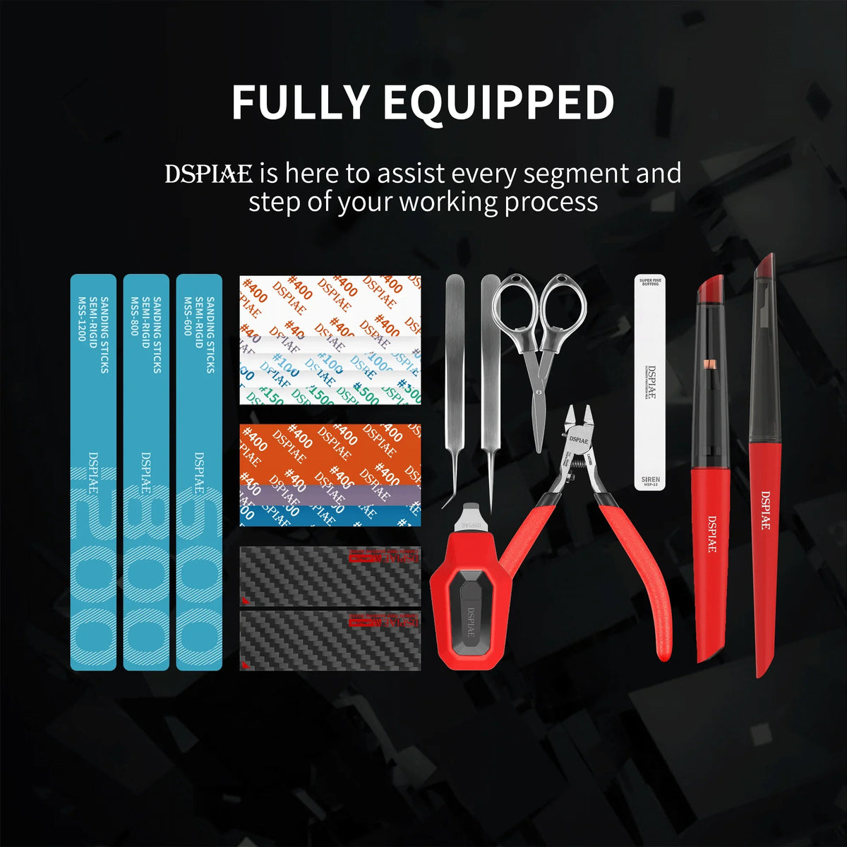 DSPIAE TC-S01 Starter Tool Set Multifunctional model DIY tool set