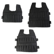3/15/35kg Weight Training Suit Empty Bag Fitness Running Vest Adjustable Weight Jacket Workout Equipment for Workout Jogging