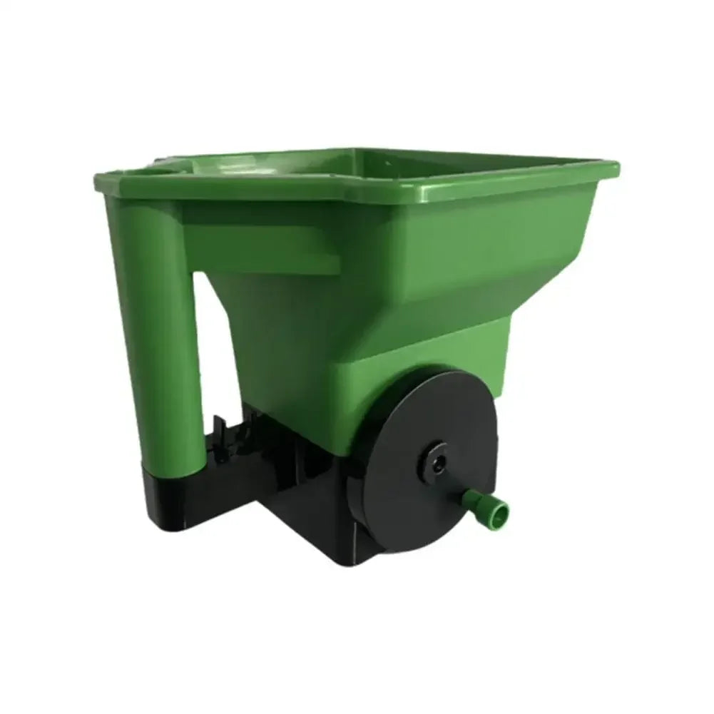 Garden Seeder Manual Seed And Fertiliser Applicator Spreader Fertiliser Hand Lawn Melt Snow Tools Crank Garden Small B2Z9