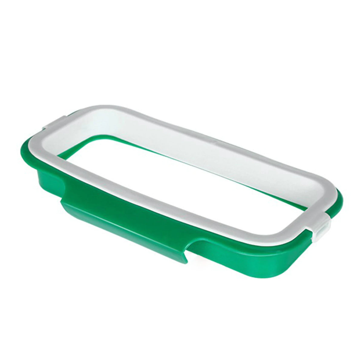 Kitchen Under Sink Garbage Bag Holder Trash Bag Rack Garbage Container Cabinet Door Mount Hooks for Trash Bags Cleaning Cloths