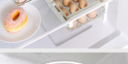 Hanging Fridge Storage Clear Refrigerator Shelves Organizer Eggs Fruits Vegetable Food Container Space Saving Kitchen Drawer Box