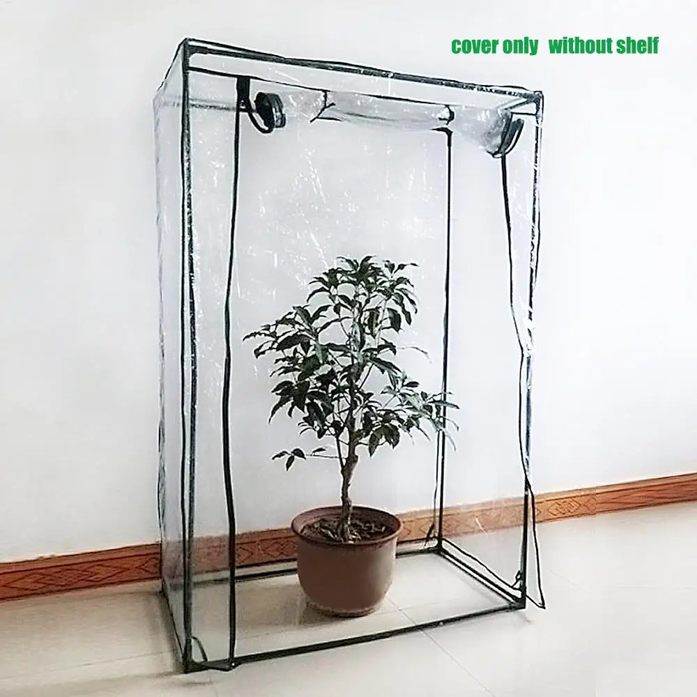 Greenhouse PVC Plant Cover Long Lasting Plant Cover Waterproof UV Resistant Garden Tent Cover Plant Guard for Vegetables Fruits