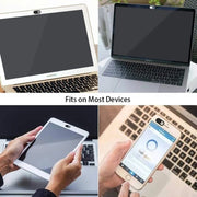 Webcam Cover Shutter Magnet Slider Plastic Camera Cover for iPad Tablet Web Laptop Pc Camera Mobile Phone Lenses Privacy Sticker