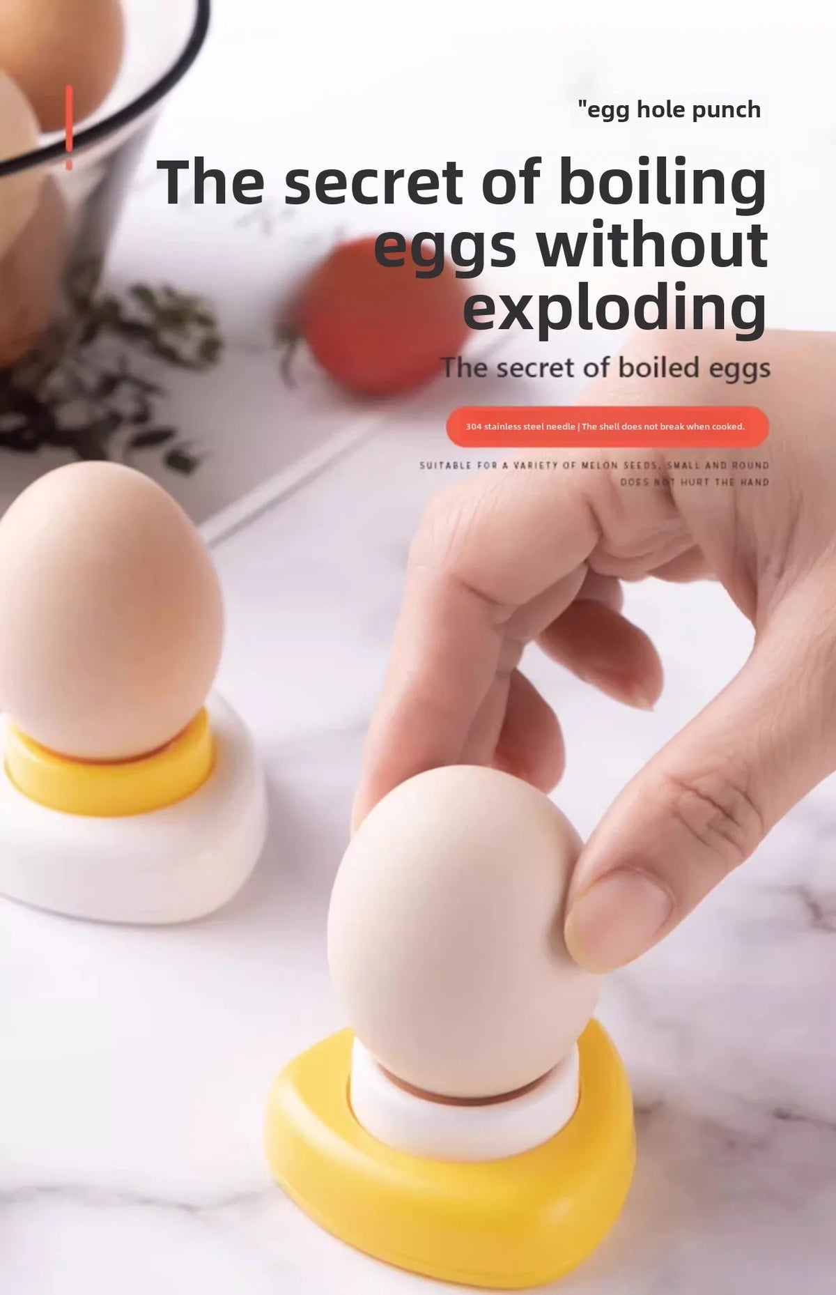 Kitchen Gadgets Egg Hole Punch Kitchens Accessories Cracker Piercing Practical Kitchen Baking Accessories Gadget Cooking Tools