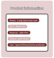 Fitness Exercise Electronic Counting With Countdown Skipping Rope Professional Fat Burning Adult Counting Timed Skipping Rope