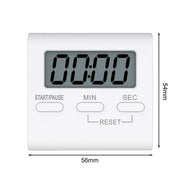 Magnetic Kitchen Gadget Digital Kitchen Timer - LCD Manual Countdown Cooking Timer Mechanical Digital Timer for Cooking