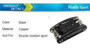 Bicycle Repair Tools Kit, Hex Spoke, Cycling Screwdrivers Tool, Tyre Lever, Allen Wrench, Mountain Bike Multitool