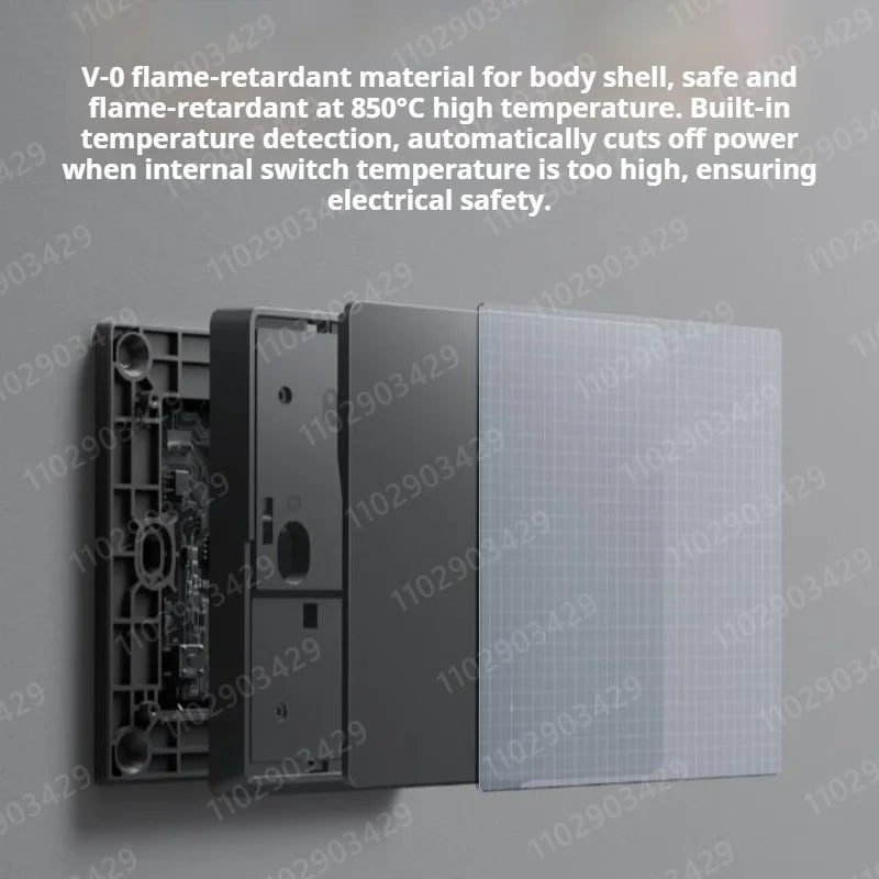 Xiaomi Smart Switch Wall Switch Double Key Dual Control Live Neutral Line Work For Smart Light Remote Control Switch Mi Home New
