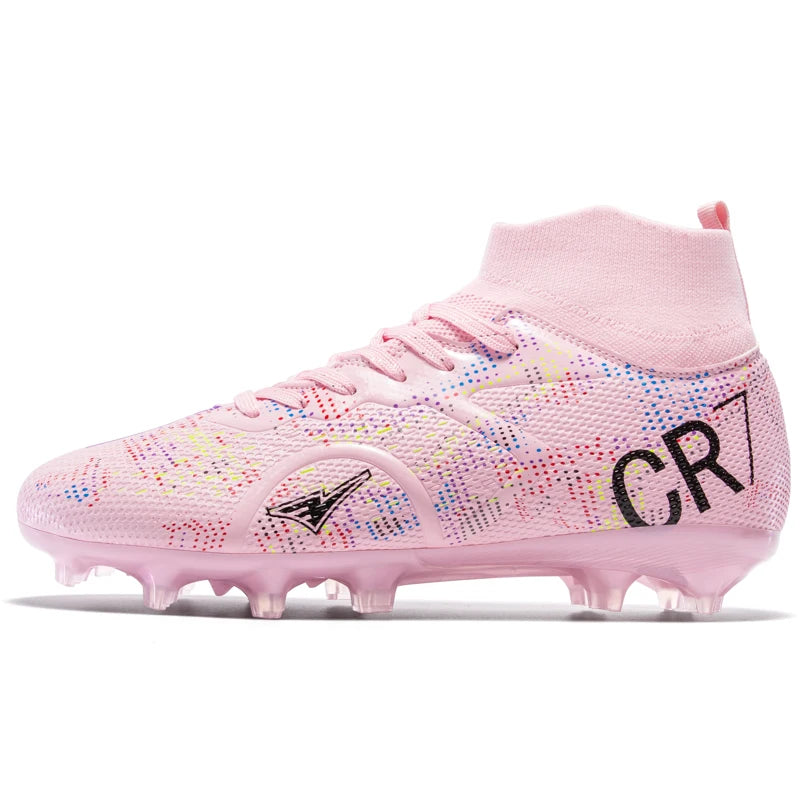 New Men Soccer Shoes Society Cleats Professional Football Boots Indoor Fast Football Field Boots Sneaker Boy Original Training