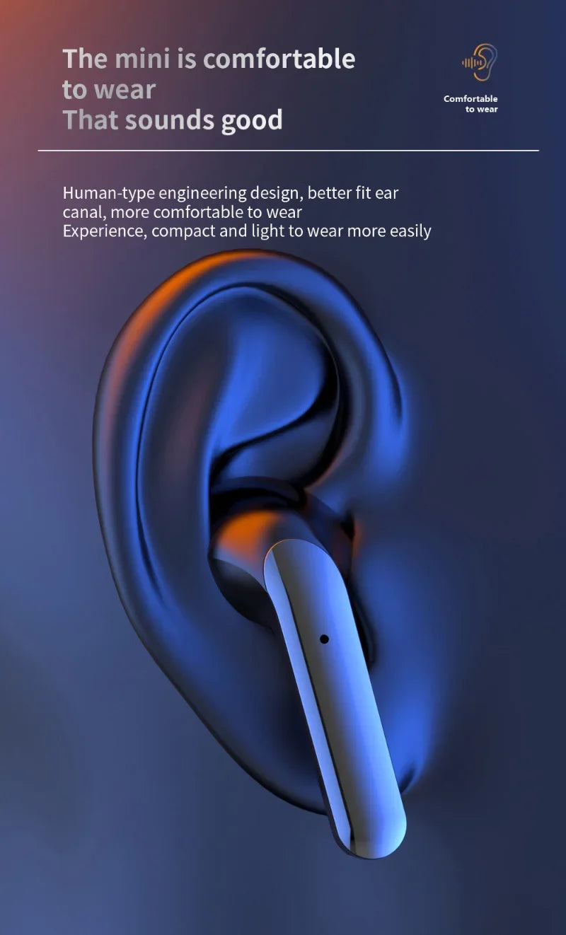 Air 7 Earphone TWS Bluetooth Headset HiFi Wireless  Mic Noise Reduction Earbuds Waterproof Game Motion Headphone New ﻿