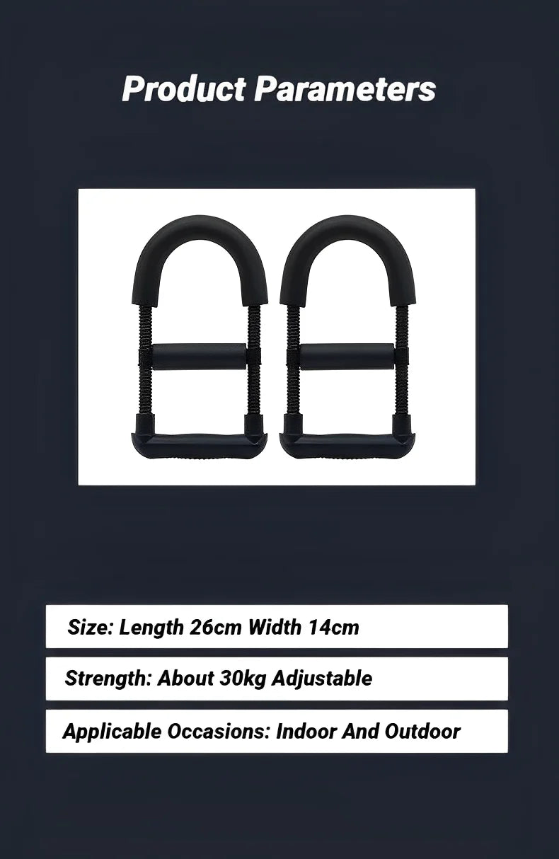 Adjustable Forearm Hand Trainer Wrist Exercises Force Power Strengthener Fitness Equipment Wrists And Strength Grips Workout