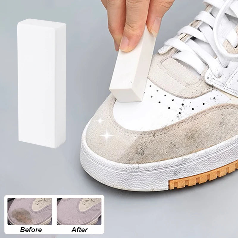 Suede & Sneaker Shoes Cleaning Eraser Matte Leather Shoes Care Whitening Velvet Leather Revitalizer & Stain Remover Tool