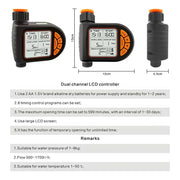 Intelligent Timing Gardening Automatic Garden Waterer, Garden Balcony Farm Sprinkler Timer Outdoor Irrigation Controller