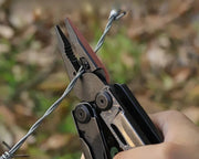 2025 New BHBT 19 in 1 Multi Tool Pliers with Damascus Blade Hoxagon Wrench Folding EDC Outdoor Camping Tools Home Repair