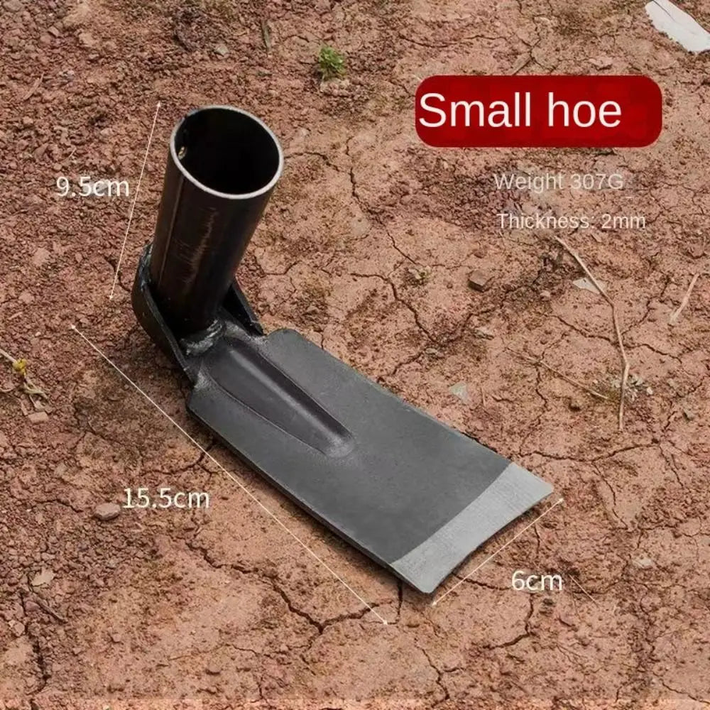 Agricultural Tools Manganese Steel Garden Hoe Anti-Rust Durable Agricultural Rakes Manual Weeding Hoe Collect Weeds