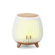 Air diffusers home idea household supplies decorative lights wood grain design mini desktop aromatherapy diffuser humidifier