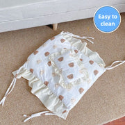 Wooden Cat Bed Keep Warm Rest Cat Kennel Removable and Washable Four-season Cat Bed Cute Wooden Shape Sleeping Pet Products