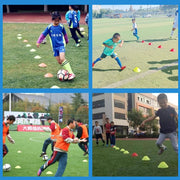 Soccer Cones Set Football Training Equipment for Kid Pro Disc Cones Agility Exercise Obstacles Avoiding Sports Accessories
