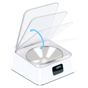 Automatic Cat Feeder with Infrared Sensor Cover Removable Bowl Battery Powered Intelligent Automatic Opening Lid Dog Feeder