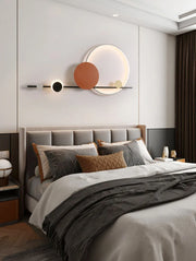 Modern Art Deco LED Wall Lamp 3000K Hotel Hall Foyer Restaurant Lighting Sconce Stairs Aisle Corridor Atmosphere Dropshipping