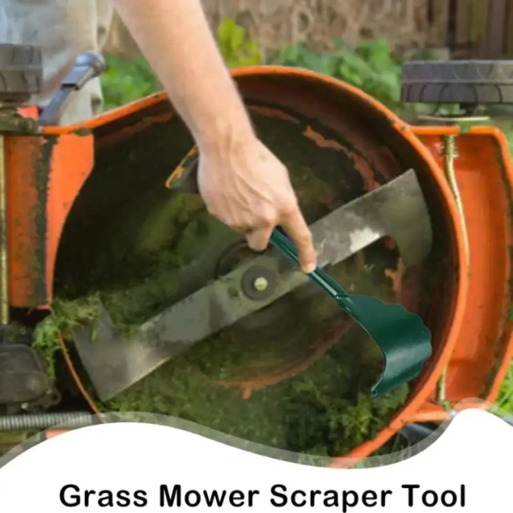 Heavy Duty Lawn Mower Cleaning Tool Iron Construction Garden Tool Garden Scraper Kit 1 Piece Lawn Mower Cleaner Trimmer Cleaning