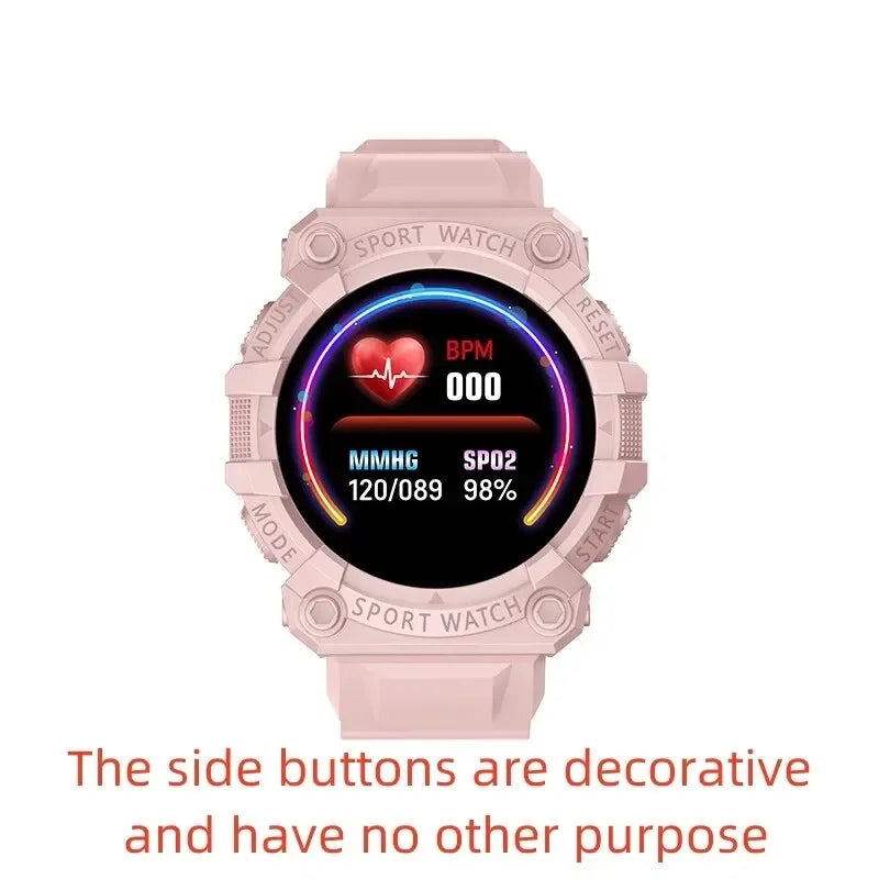 Smart Watch Fitness Bracelet Sport Pedometer Control Music BT Connection Clock Alarm Weather Message Smartwatch FD68S Y56
