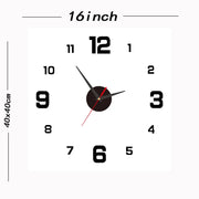 living room wall clock light luxury modern simple quartz clock hanging wall  household clock free punching atmosphere quiet